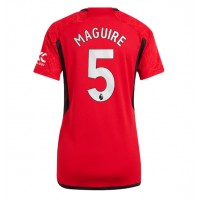 Manchester United Harry Maguire #5 Heimtrikot Frauen 2023-24 Kurzarm